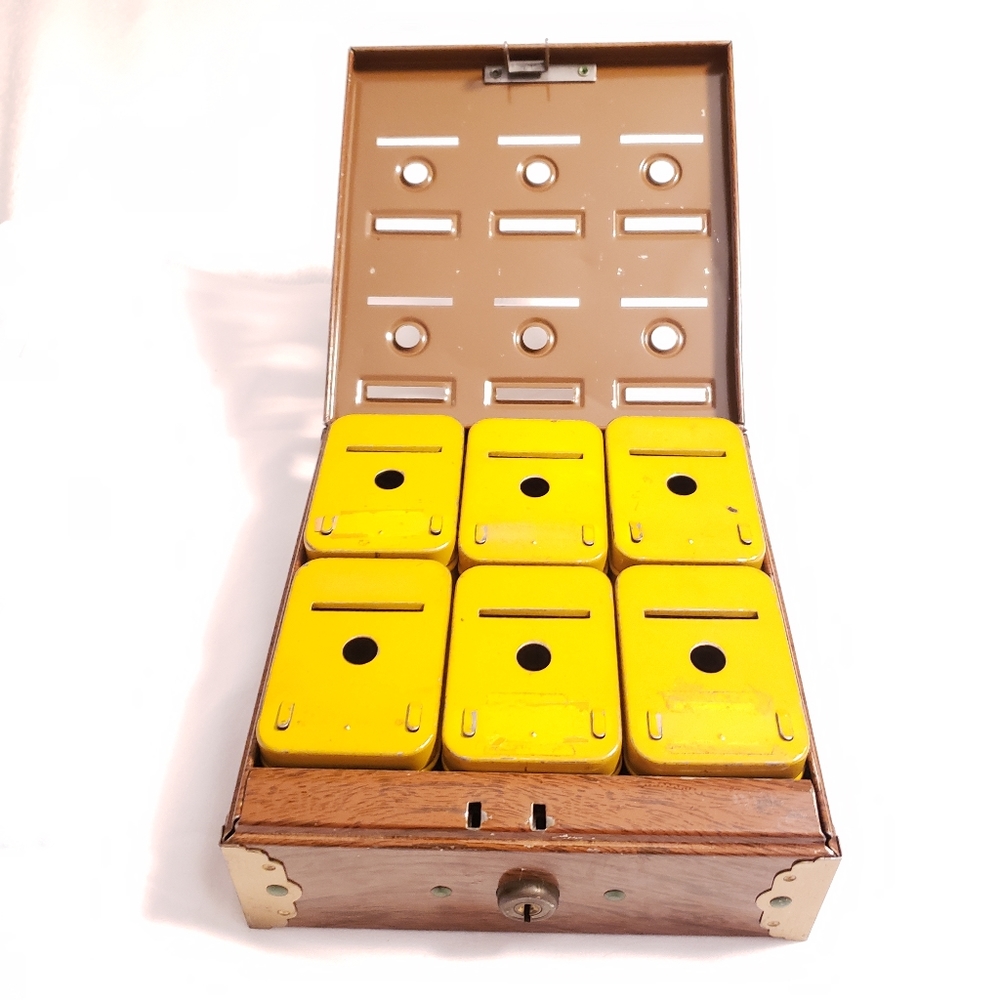 TUDOR 1929 Home Budget Bank Metal Prod. CORP Safety Deposit Bank